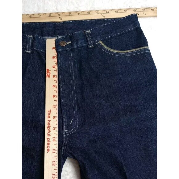 H.I.S Fashion Men's Jean Size 36x32 Dark Wash New - Picture 3 of 10